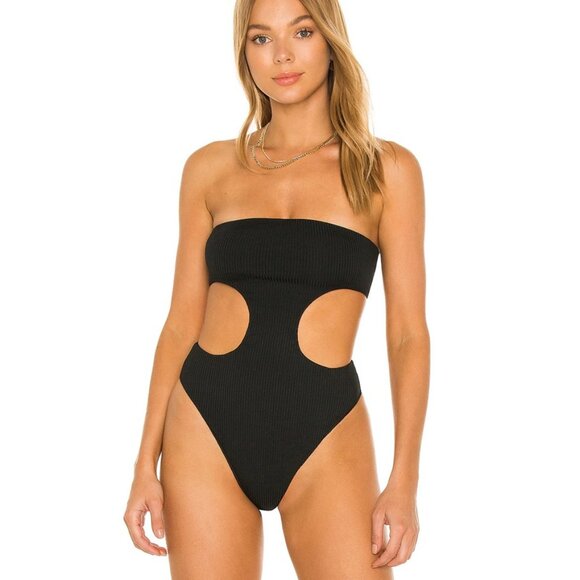 SUPERDOWN Cut Out Bodysuit - Picture 1 of 2
